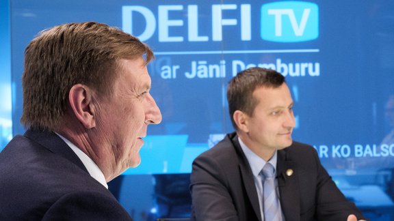 Delfi TV ar Domburu: Māris Kučinskis, Armands Krauze - 3