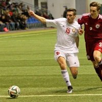 Футболисты Латвии в Минске остались десятыми