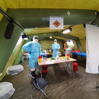 В Лиепае начнет работу палатка приема анализов на коронавирус