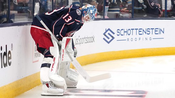 Elvis Merzļikins, Blue Jackets