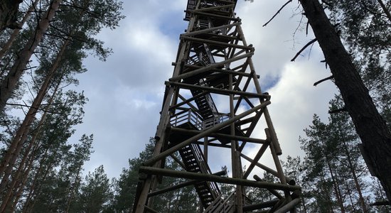 ФОТО. Долгие прогулки в дюнах: 13-километровый поход от смотровой вышки Бумбу калнс до Белой дюны