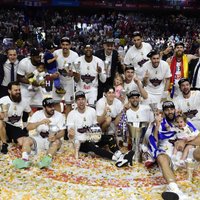 Madrides 'Real' devīto reizi triumfē Eirolīgas turnīrā