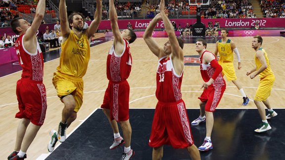 Basket. Russia - Australia