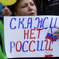 Krimā notiek referendums par pievienošanos Krievijai