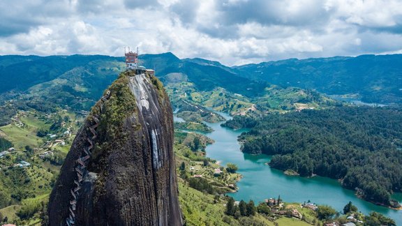 El Peñon de Guatape, klints, Kolumbija