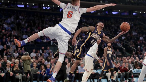 Basketbols, NBA spēle: Knicks - Pacers