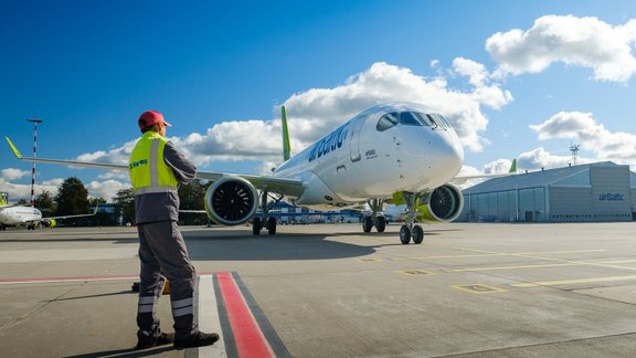 Airbaltic Airbus A220 YL-AAW - 8