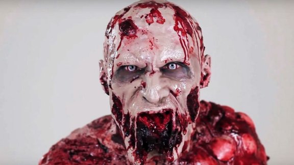 Asinis stindzinošs video: kā 100 gados mainījušies zombiji