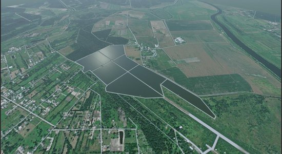 Parakstīts līgums par 63 miljonus eiro vērta saules enerģijas parka izveidi Jelgavas bijušā lidlauka teritorijā