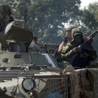Krievijas karaspēks ieņēmis Novoazovsku, ziņo militāristi