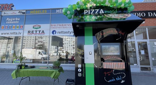 Rīgā atvērta automatizēta picērija 'The Pizza Mood'