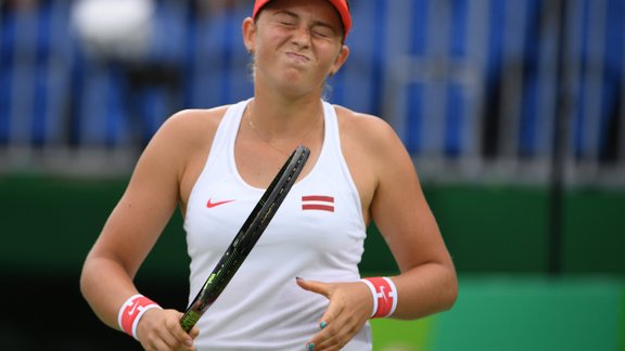 XXXI Vasaras olimpiskās spēles Rio. Jeļena Ostapenko - Samanta Stosura