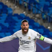 Ramosa 100. vārti Čempionu līgā palīdz 'Real' uzvarēt 'Inter'