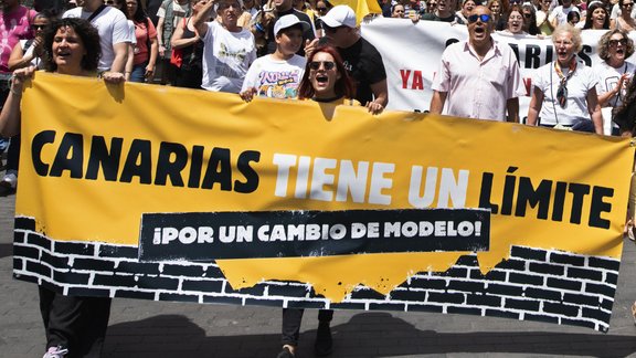 Spain Tourism Protests