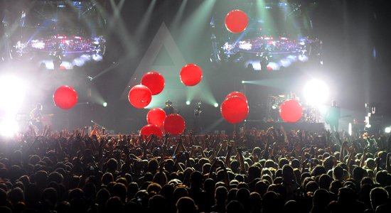 '30 Seconds to Mars' Rīgā pulcē gandrīz astoņus tūkstošus fanu