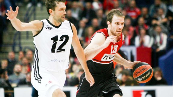 Eirolīgas kvalifikācija: VEF Rīga - Lietuvos Rytas