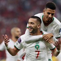 Maroka negaidīti uzvar F grupā; Horvātija aizsūta mājās Beļģiju