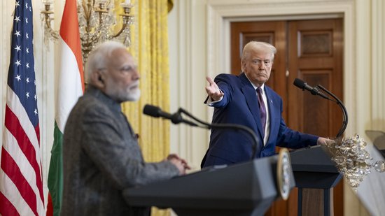 "Sadarbība jā, piespiešana nē". Indija apstrīd Trampa komentārus, ka tā pārtrauks Krievijas naftas importu "Sadarbība jā, piespiešana nē". Indija apstrīd Trampa komentārus, ka tā pārtrauks Krievijas naftas importu