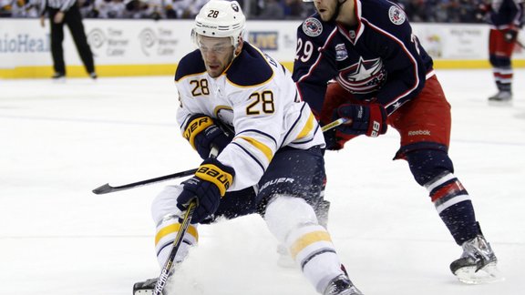 NHL spēle hokejā: Bufalo Sabres - Kolumbusas Blue Jackets - 4