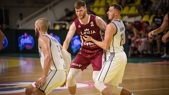 Basketbols, Pasaules kausa kvalifikācija: Latvija - Slovākija - 19