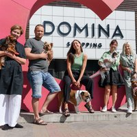 'Domina Shopping' tagad varēs iepirkties arī ar suņiem