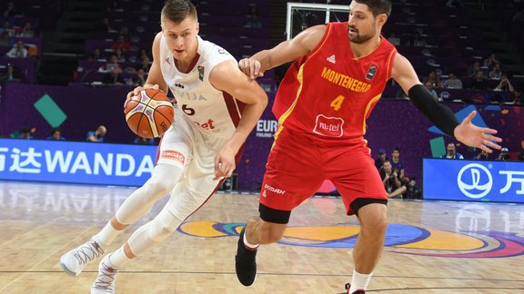 Basketbols, Eurobasket 2017: Latvija - Melnkalne - 55