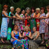 Самые красивые бабушки Латвии готовятся к конкурсу и позируют фотографам