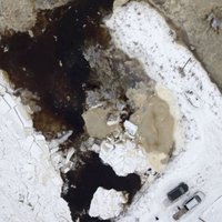 ВИДЕО, ФОТО: Вода Даугавы "пришла" в Екабпилс