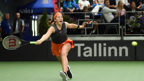 Teniss, "Merks Cup": Anastasija Sevastova/Jeļena Ostapenko - Anete Kontaveita/Kaia Kanepi - 19