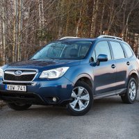 'DELFI Auto' tests: meža taku zinis 'Subaru Forester'