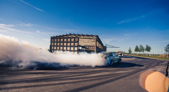 Latvijā startē jauna autosporta disciplīna – 'Gymkhana'