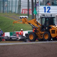 ВИДЕО страшной аварии Бьянки на Гран-при Японии