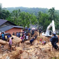Zemes nogruvumos Šrilankā bojā gājis vismaz 91 cilvēks