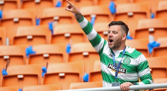 Glāzgovas 'Celtic' labojuši 50 gadus senu Skotijas futbola rekordu