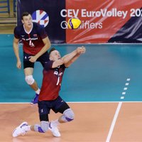 Deniss Petrovs kļūst par spēlēm bagātāko volejbolistu Latvijas izlasē