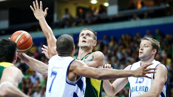 Basketbols: Lietuva - Somija - 56