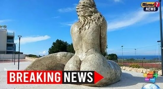 Pārāk provokatīvi! Itāļi sašutuši par nāriņas statuju zvejnieku ciematā