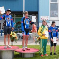 Latvijas Jaunatnes olimpiādes individuālajā velobraucienā uzvar Ķelderis un Rutule