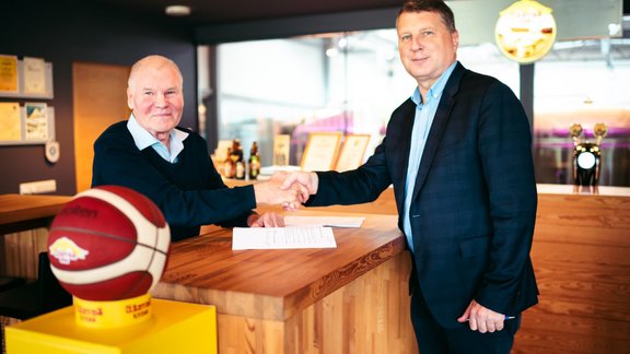 Latvijas kausa izcīņas basketbolā ģenerālsponsora prezentēšana - 3