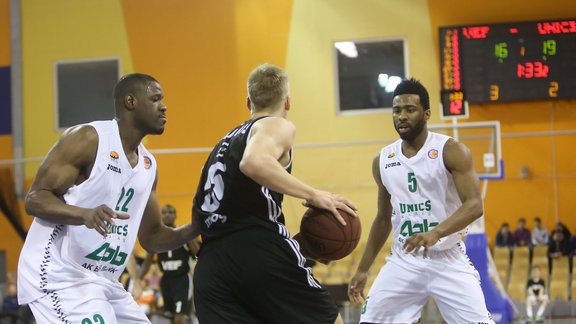 Basketbols, VTB līga: VEF Rīga - Unics - 26