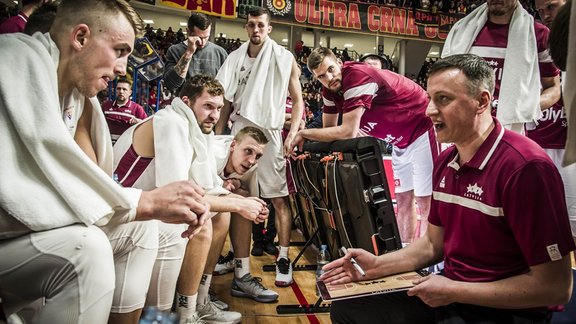 Basketbols, Latvija - Melnkalne  - 13