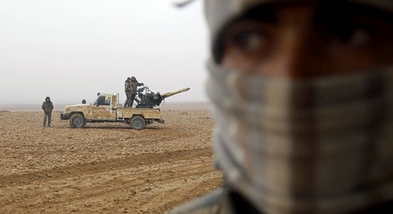 Karte: Kurdu spēki gatavojas kaujai par 'Daesh' ieņemto Tabkas dambi