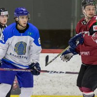 Latvijas hokeja klubu izlase ar uzvaru sāk turnīru Igaunijā