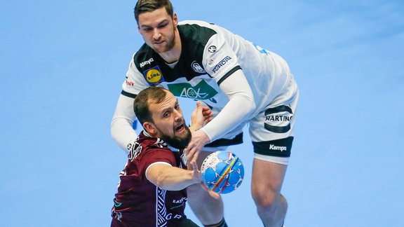 Handbols, Eiropas čempionāts: Latvija - Vācija - 24