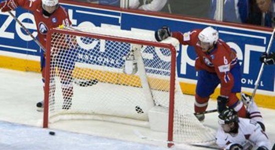 Latvijas hokeja izlasei Kanādā viszemākā rezultativitāte PČ vēsturē