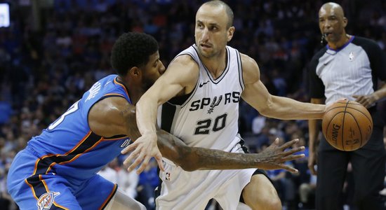 Leģendārais Sanantonio 'Spurs' spēlētājs Džinobili nolēmis likt punktu NBA karjerai