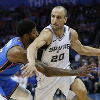 Leģendārais Sanantonio 'Spurs' spēlētājs Džinobili nolēmis likt punktu NBA karjerai