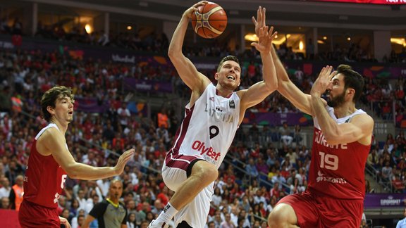 Basketbols, Eurobasket 2017: Latvija - Turcija - 35