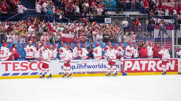 Hokejs, pasaules čempionāts 2024: Kazahstāna - Polija