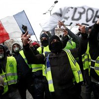 Pirms kārtējiem 'dzelteno vestu' protestiem Parīzē aiztur 278 cilvēkus